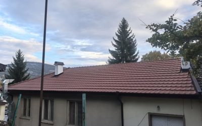 Покривът на читалищния салон е готов!